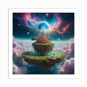 Castle In The Sky 1 Art Print