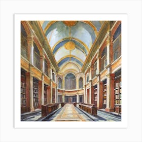 Library Art Print