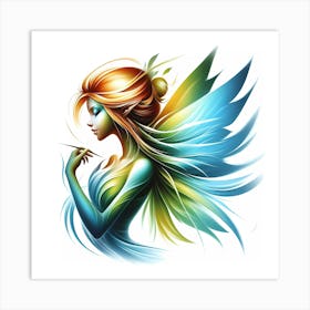 Fairy Wings 1 Art Print