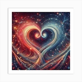 Heart Of Love Art Print