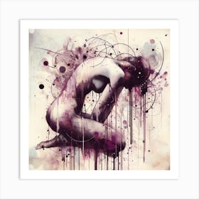 Abstract Image Of Lilith 5 Art Print