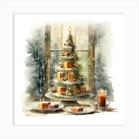 Christmas Tree Art Print