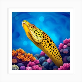 Sea Eel Art Print