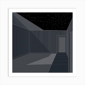 Room At Night Art Print