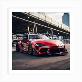 Toyota Supra Art Print