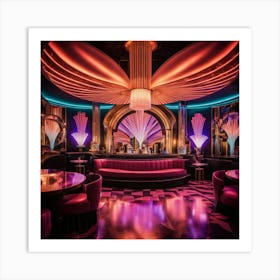 Deco Bar 4 Art Print