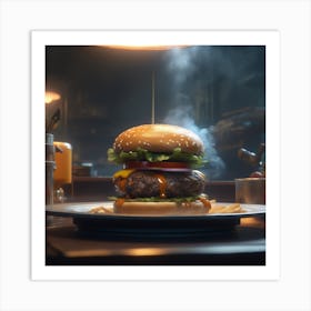 Burger 58 Art Print