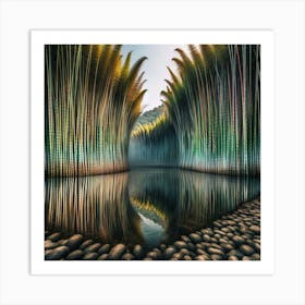 Bamboo Forest 1 Art Print