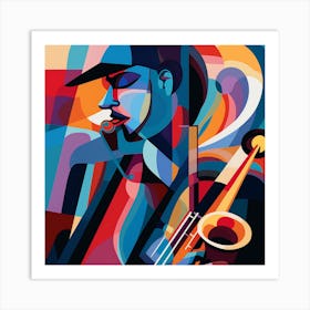 Jazz Musician 71 Art Print