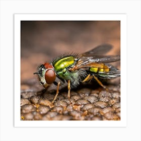 Flies 4 Art Print