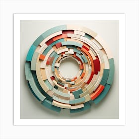 Geometric Wall Art Art Print