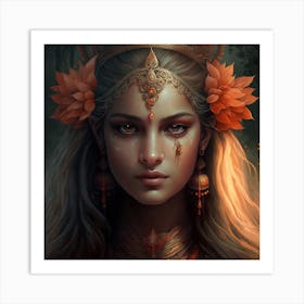 Mythical Beauty Art Print