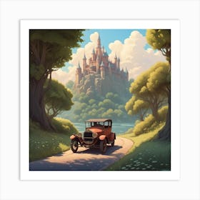 Cinderella'S Castle Art Print