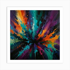 Abstract Painting 10 Art Print