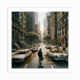 Apocalypse City 8 Art Print