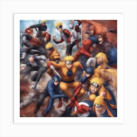 Avengers 5 Art Print