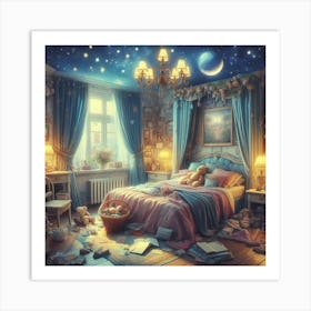 Dream Bedroom Art Print