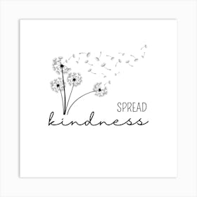 Spread Kindness WallArt Art Print