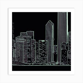 New York City Skyline Art Print