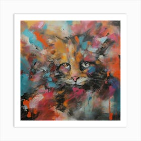 Kitty Cat Art Print