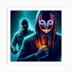 Gangsters Art Print