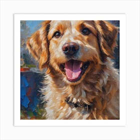 Golden Retriever Art Print