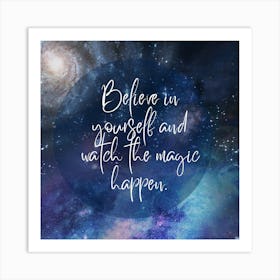 Believe Art Print