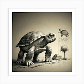 Tortoise Art Print