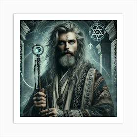 Shaman Rhael 1 Art Print