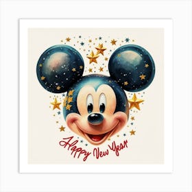 Happy New Year Art Print