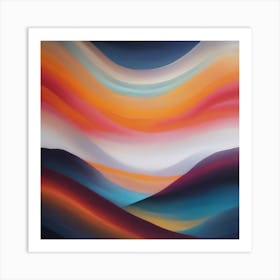 Abstract Painting 1 Art Print