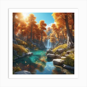 Autumn Forest Art Print