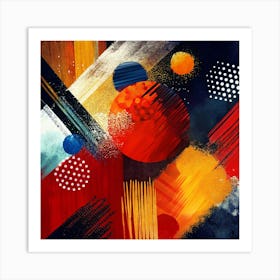 Abstract Painting 167 Art Print