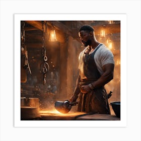 Blacksmith Art Print