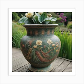 Gilded Urn Art Print