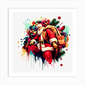 Santa Claus Art Print