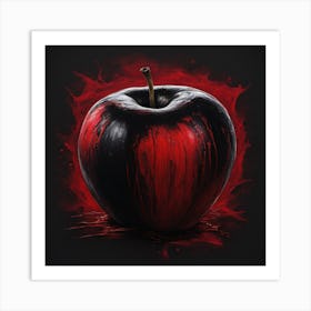 Bloody Apple 3 Art Print