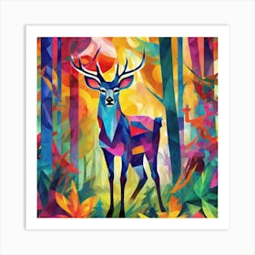 Franz Marc inspired artwork 3 Art Print