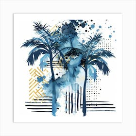 Palm Trees 16 Art Print