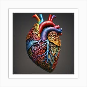 The Heart Art Print