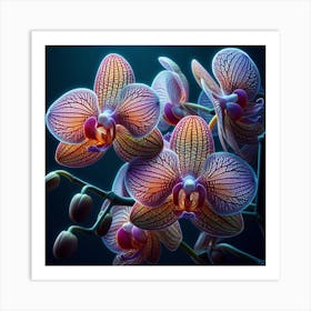 Orchids 1 Art Print