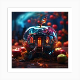 House In The Apple Art Print