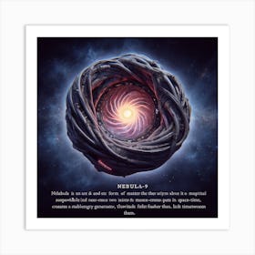 Nebula 5 Art Print