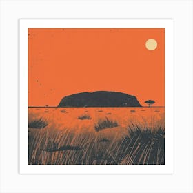 Ayers Rock Art Print