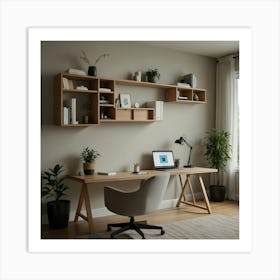 Home Office 15 Art Print