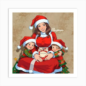 Santa Claus 3 Art Print