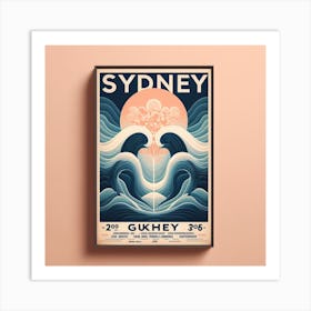 Sydney Travel Poster 1 Art Print