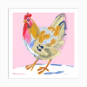 Chicken 10 Art Print