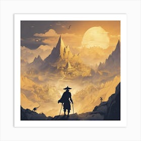 Samurai Warrior Art Print