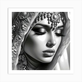 Exotic Beauty Artwork 274 Art Print